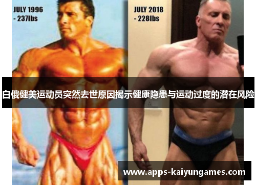 白俄健美运动员突然去世原因揭示健康隐患与运动过度的潜在风险 白俄健美运动员突然去世原因揭示健康隐患与运动过度的潜在风险
